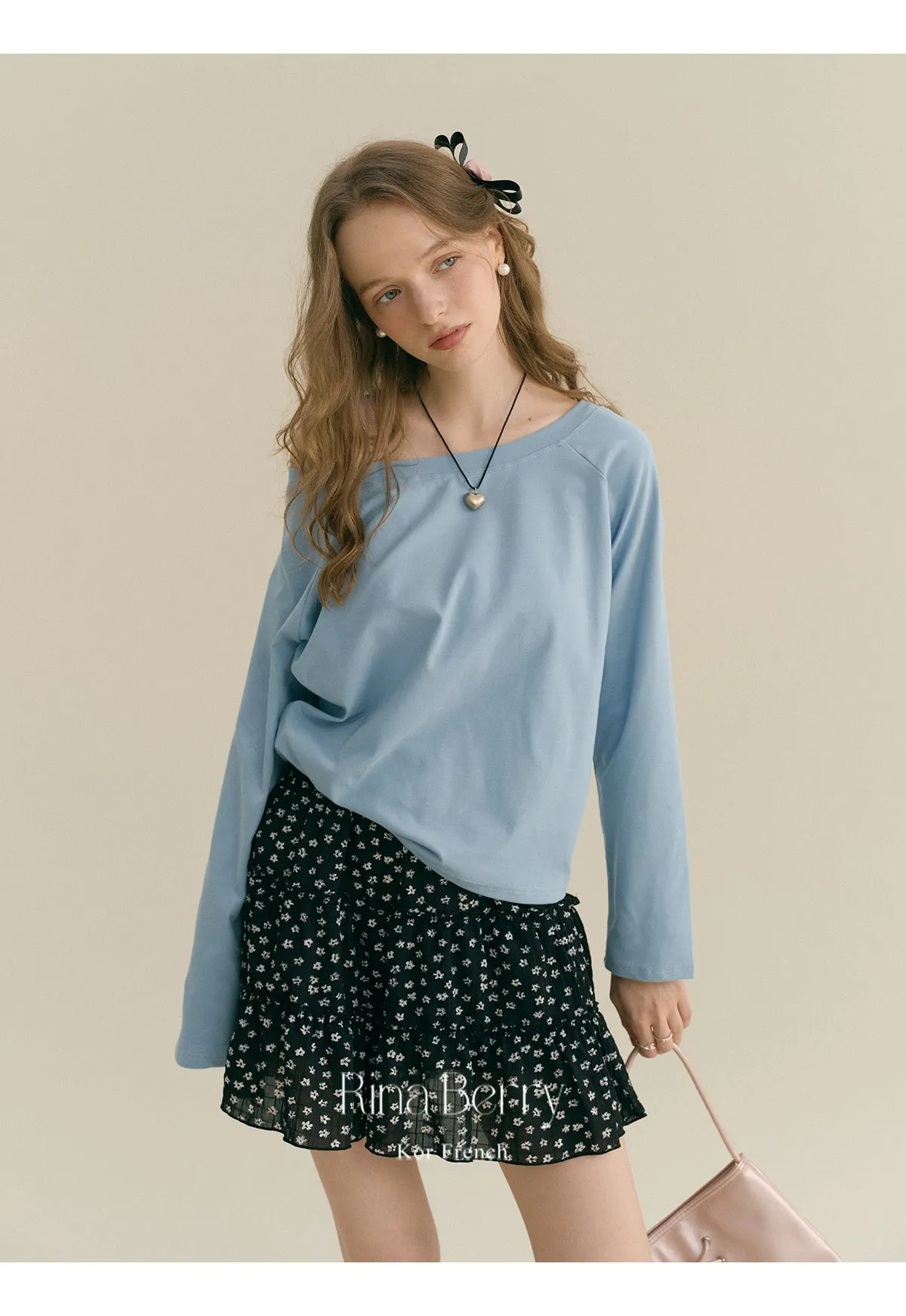 Floral Tiered Mini Chiffon Skirt