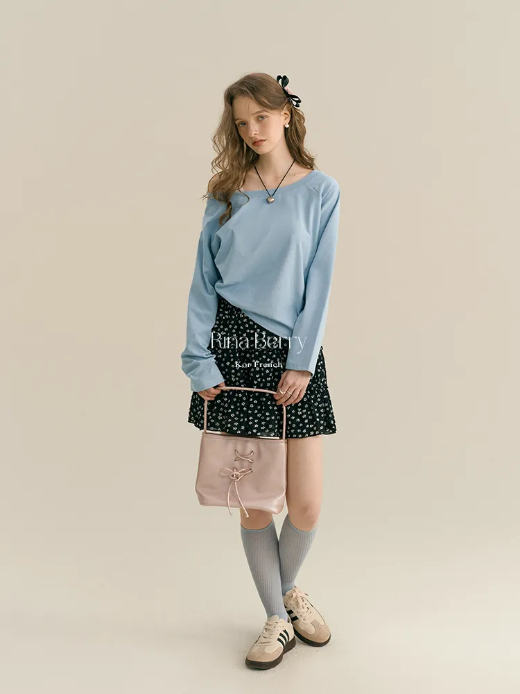 Floral Tiered Mini Chiffon Skirt