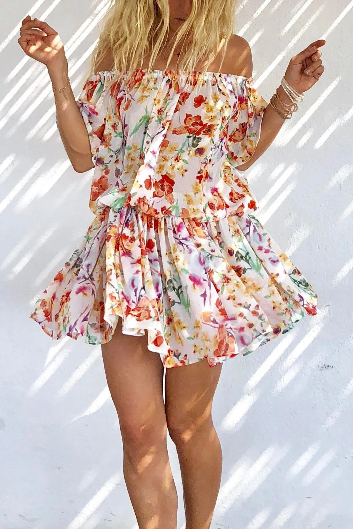 Florina Dress in Abricot