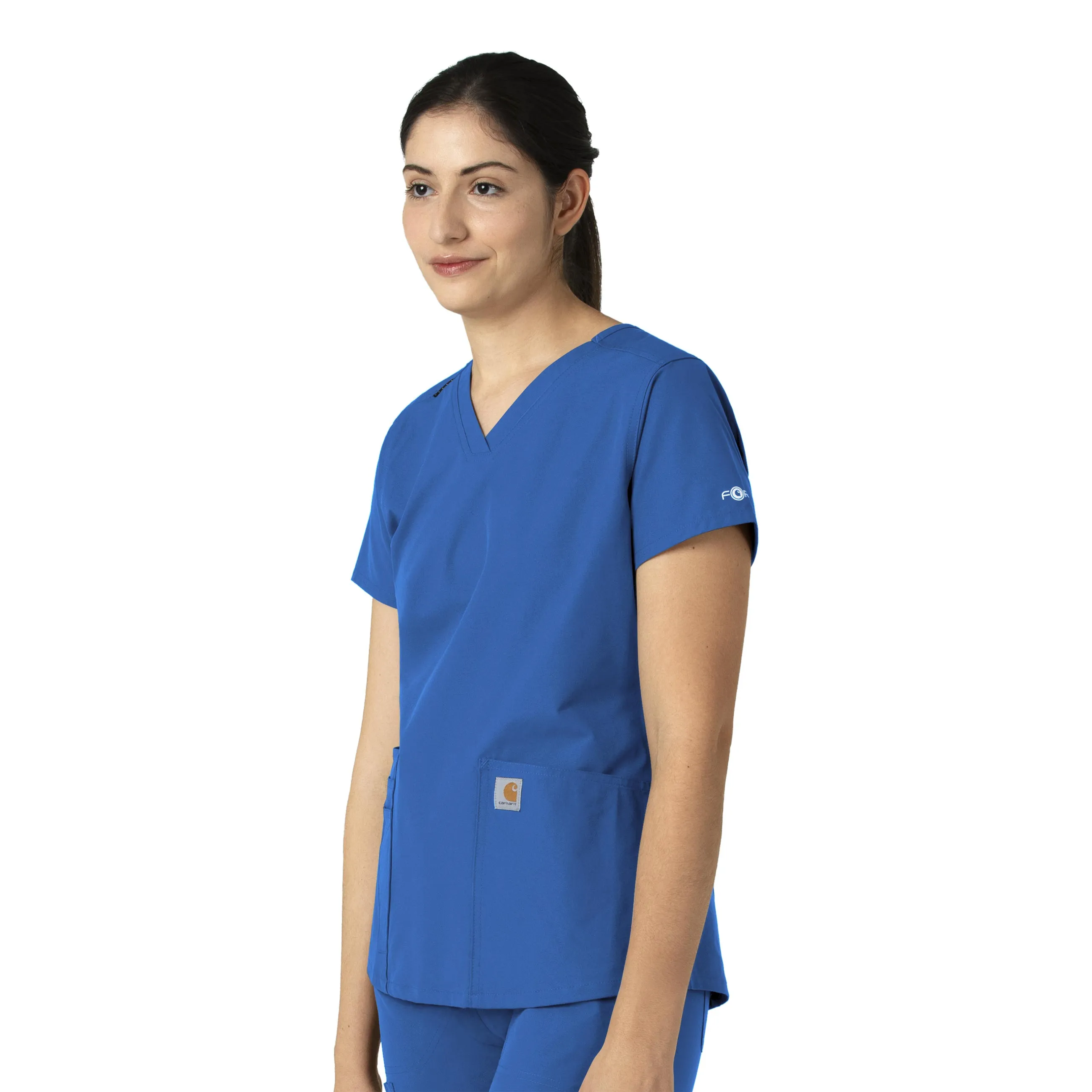Force Essentials C12113 V-Neck Scrub Top Royal