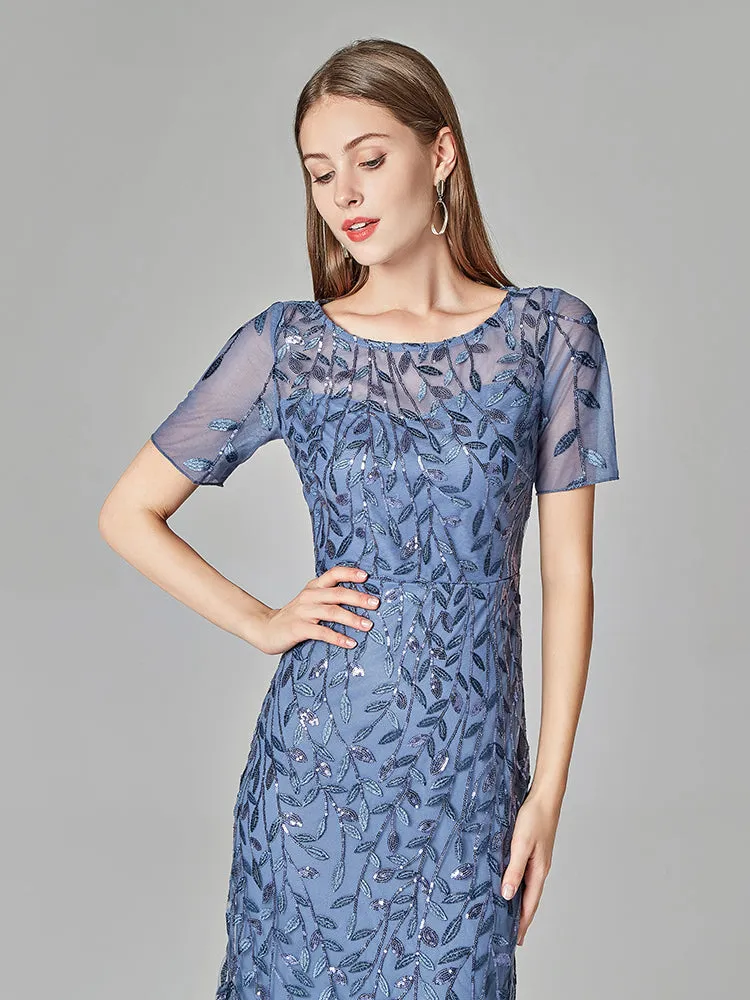 Formal Evening Dresses for Women Mermaid Lace Appliques Party Long Dresses for Plus Size