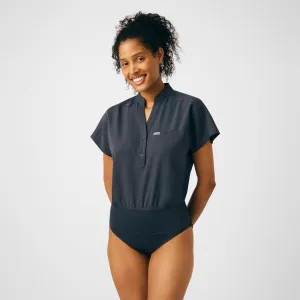 Forward LO606 Women's 1 Pocket Scrub Bodysuit Pewter