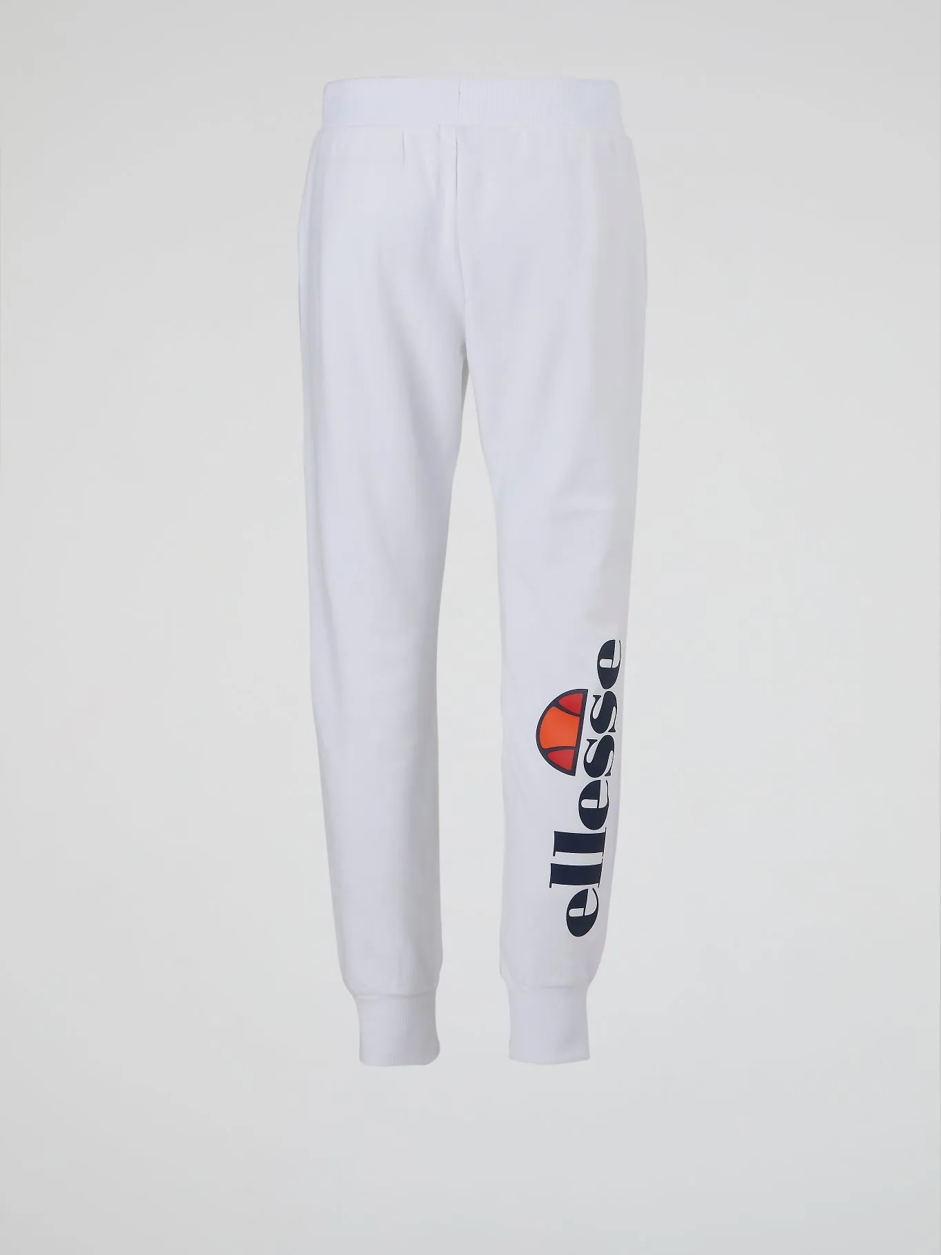 Forza White Ribbed Waistband Track Pants
