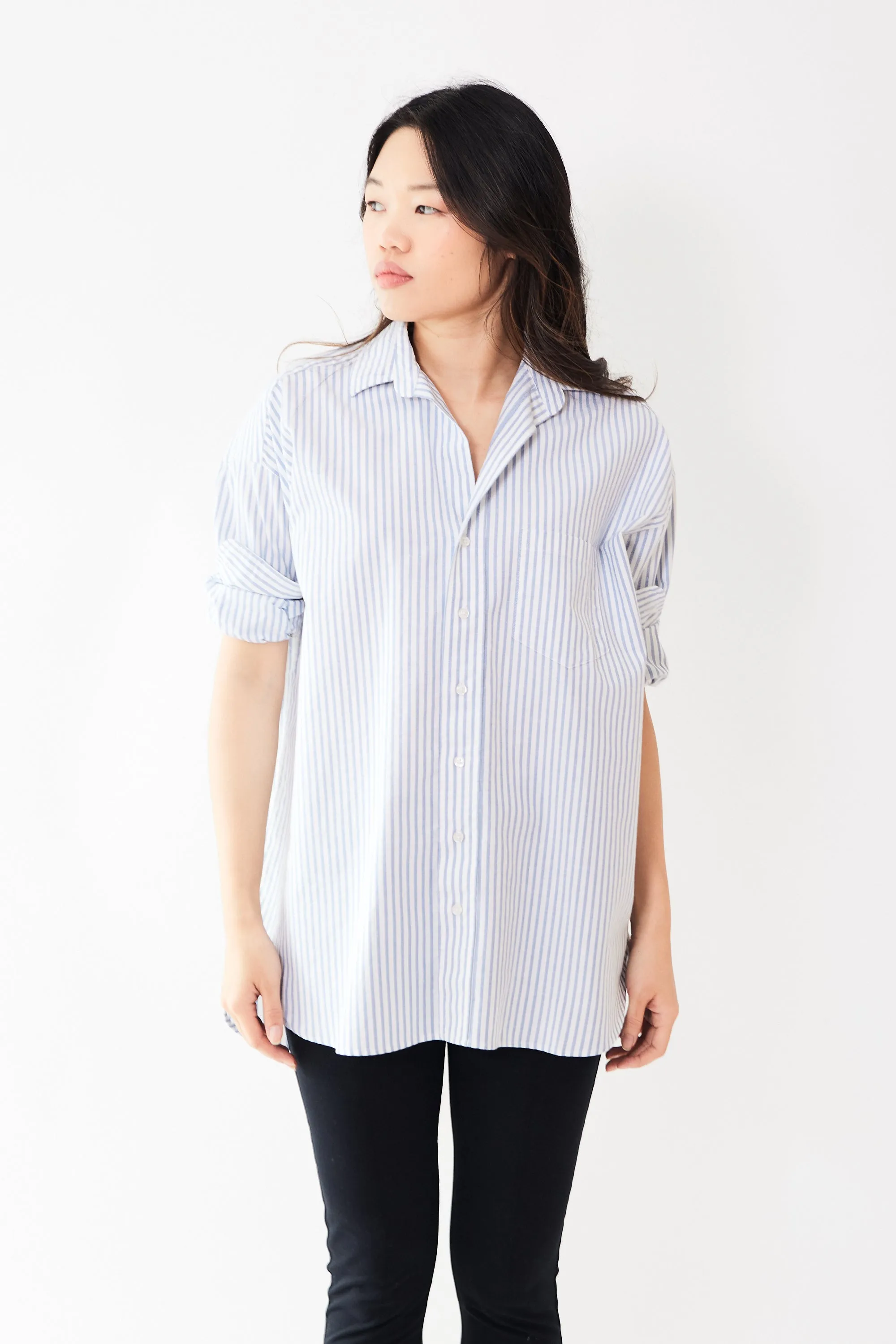 Frank & Eileen Shirley Oversized Button Up Shirt