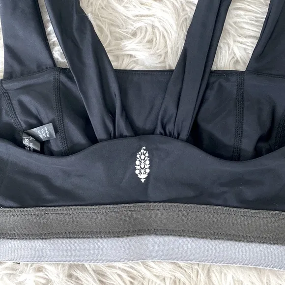 Free People Movement White Water Bra
