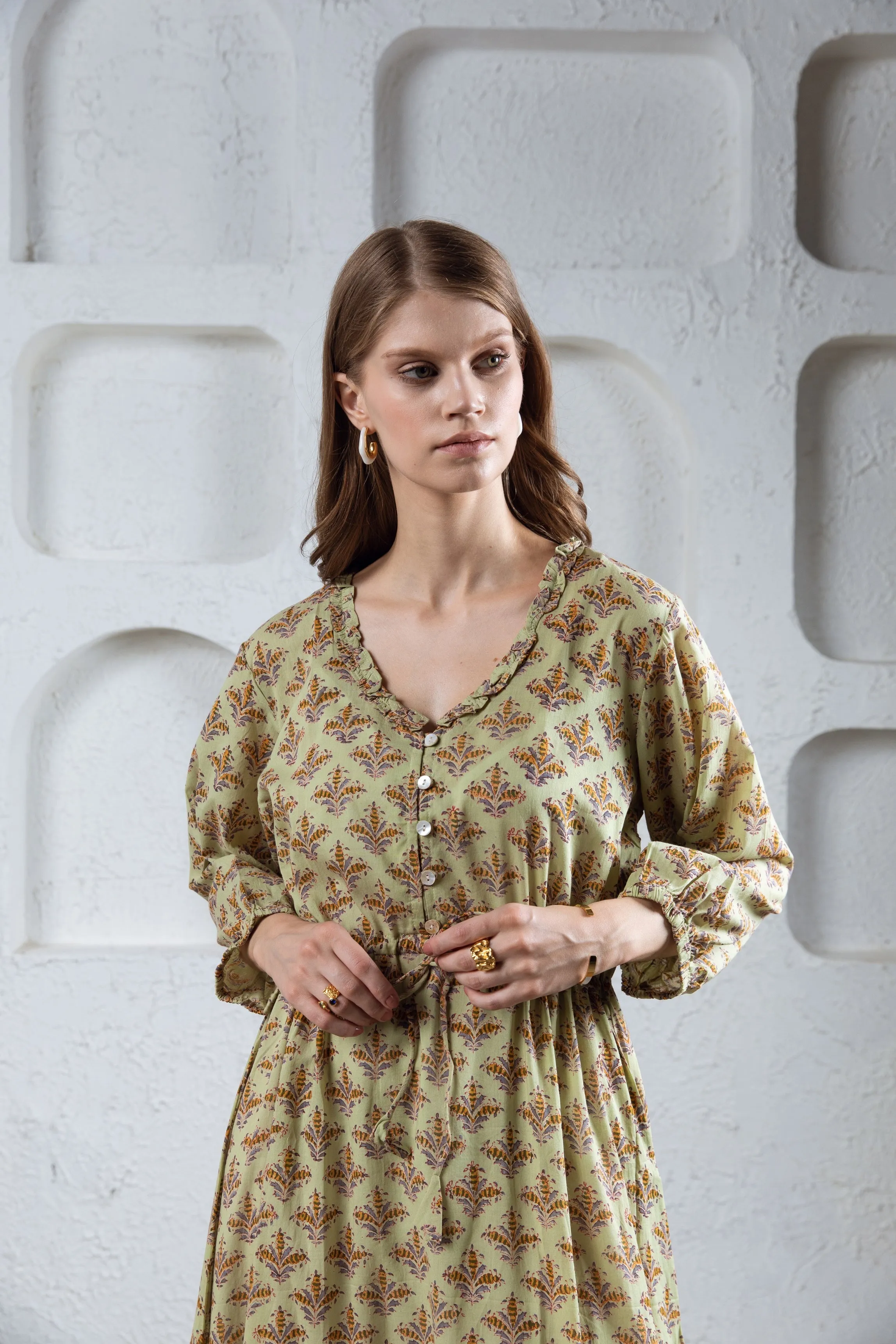 Gaya Tier Ruffle Dress