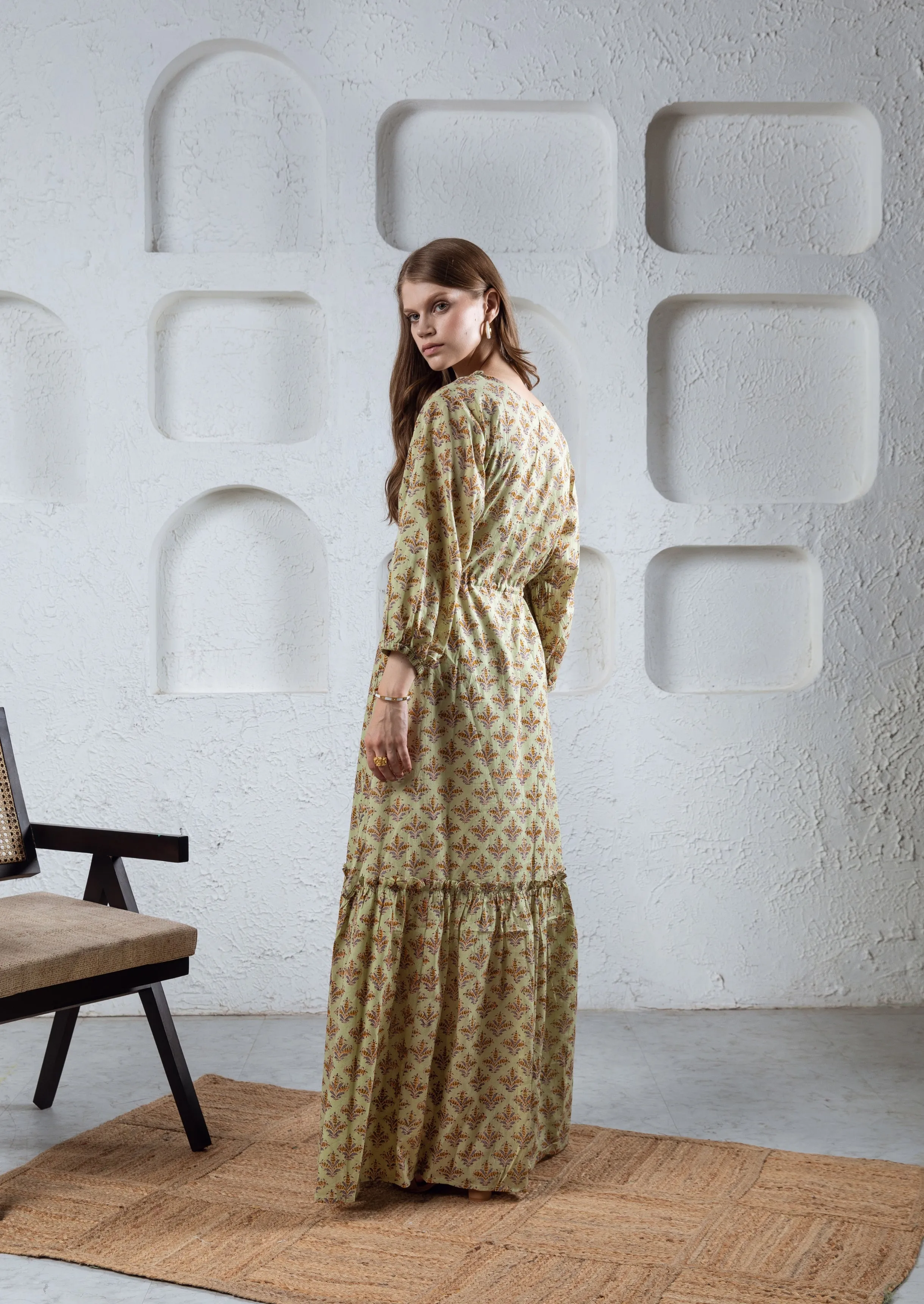 Gaya Tier Ruffle Dress