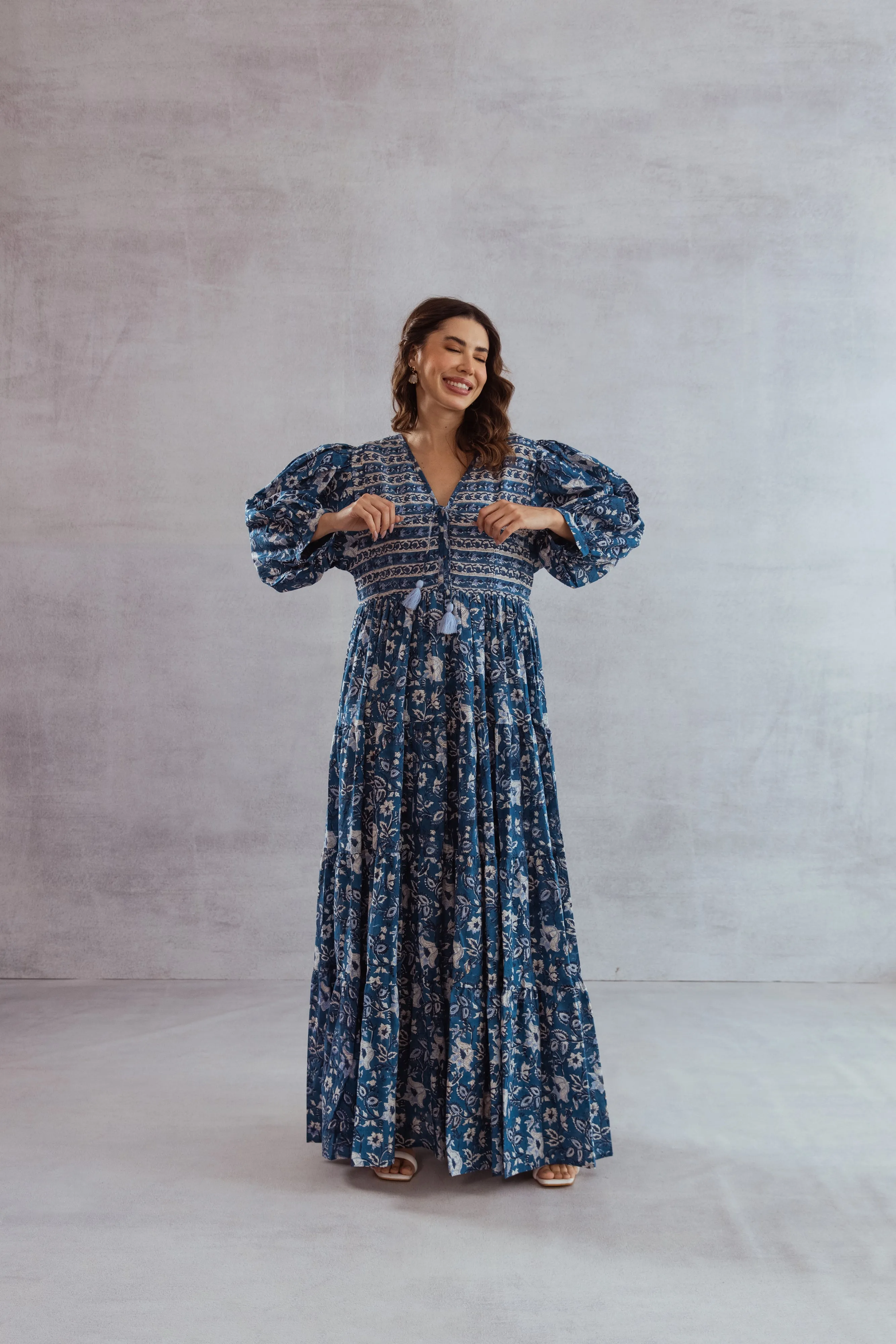 Gia Tier Ruffle Dress