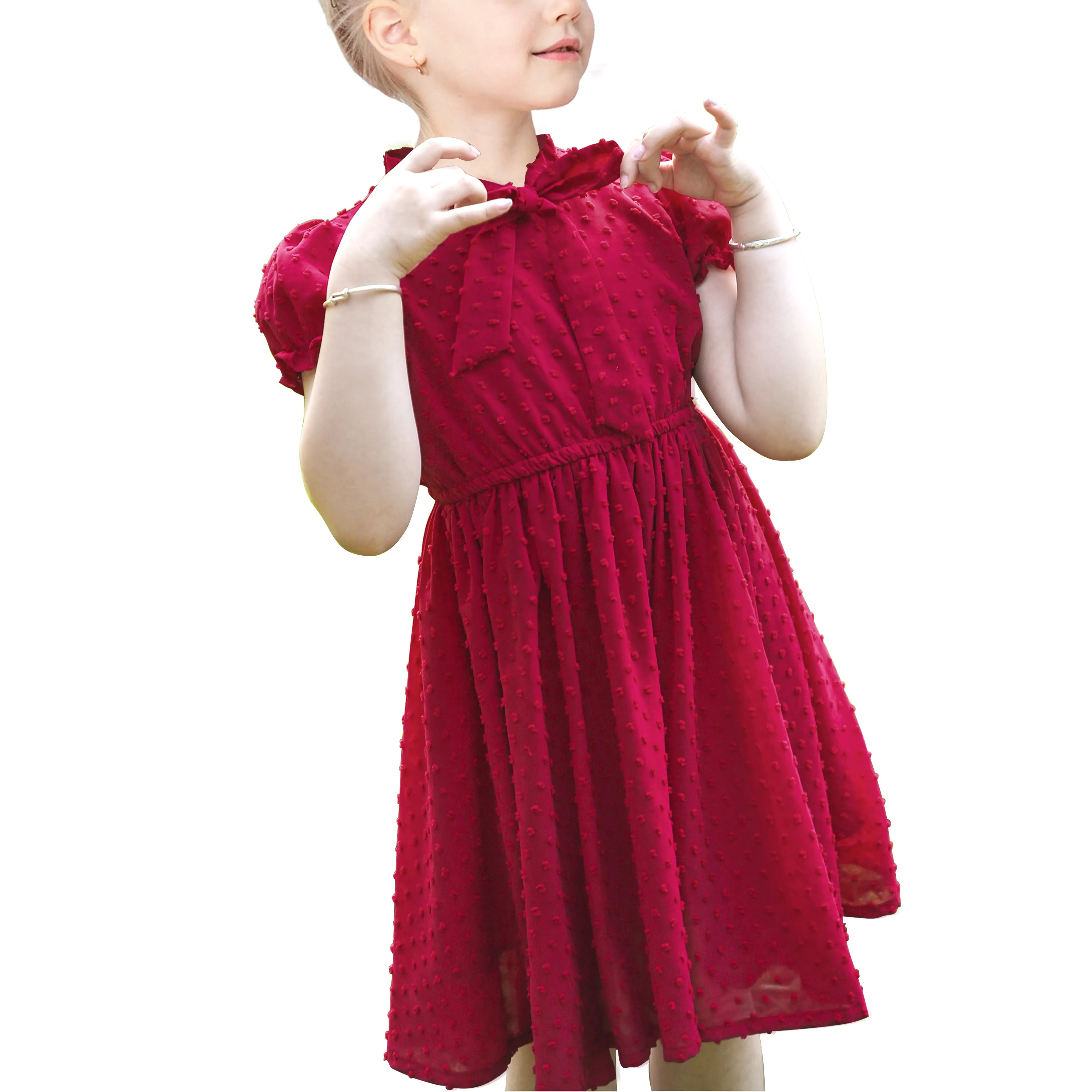 Girls Dress Collar Flower Scary Horror Twins Halloween Size 3-12 Years