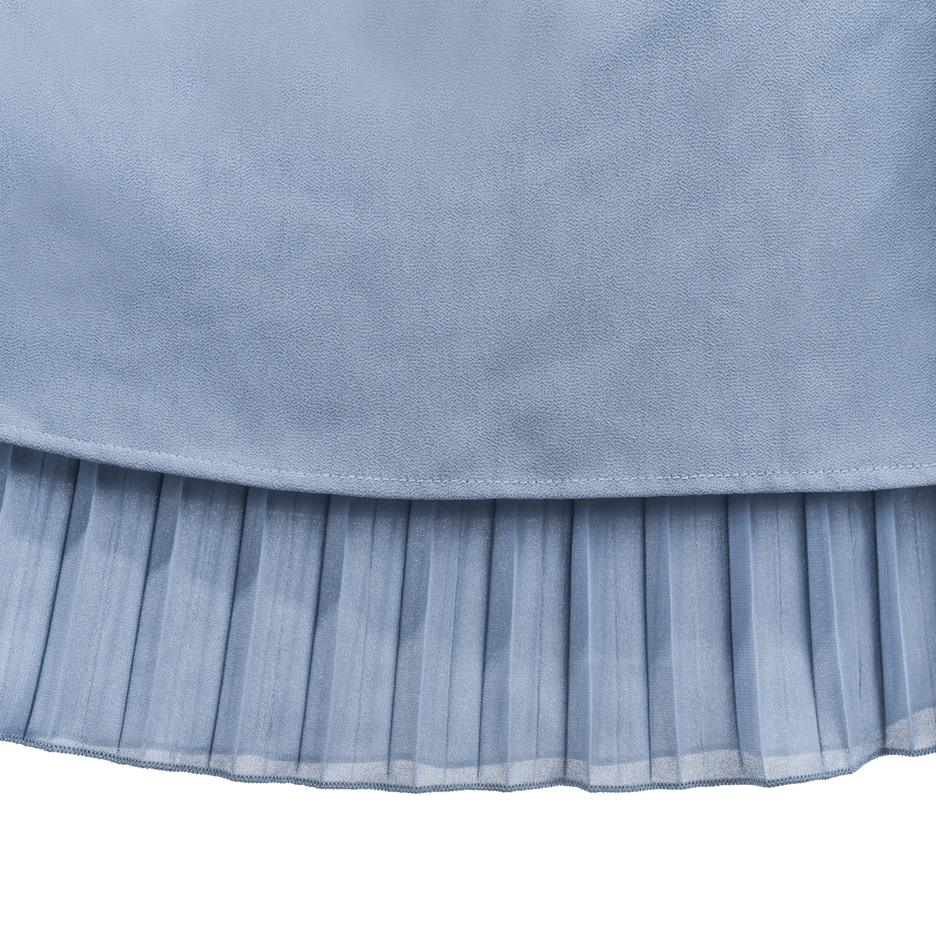 Girls Dress Haze Halter Princess Pleated Formal Party Wedding Size 6-12 Years