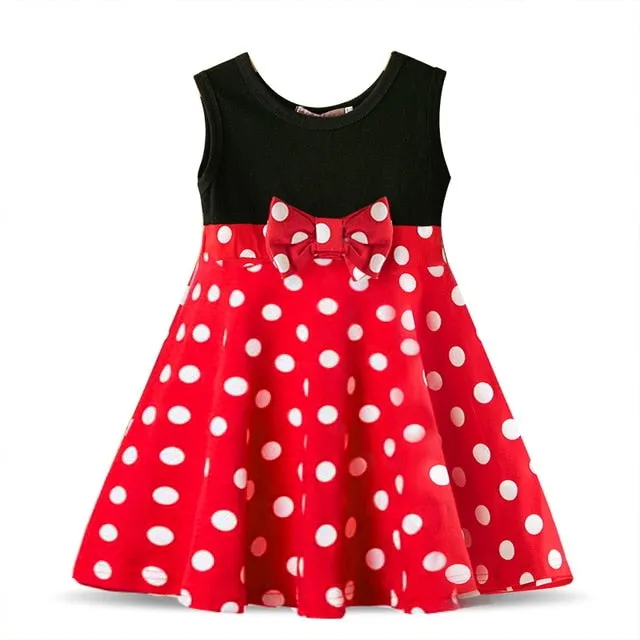 Girls Summer Lace And Ball Design Party Dress