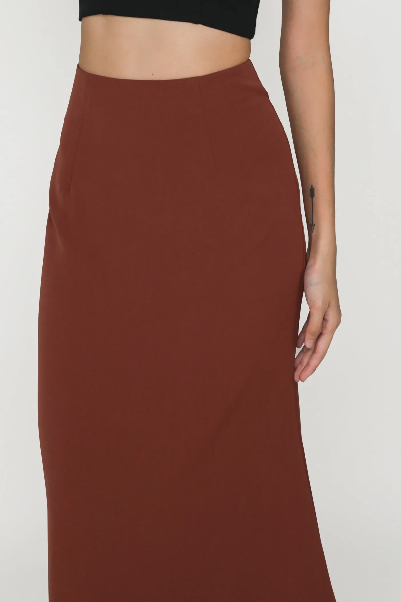 Gloria Fishtail Midi Skirt