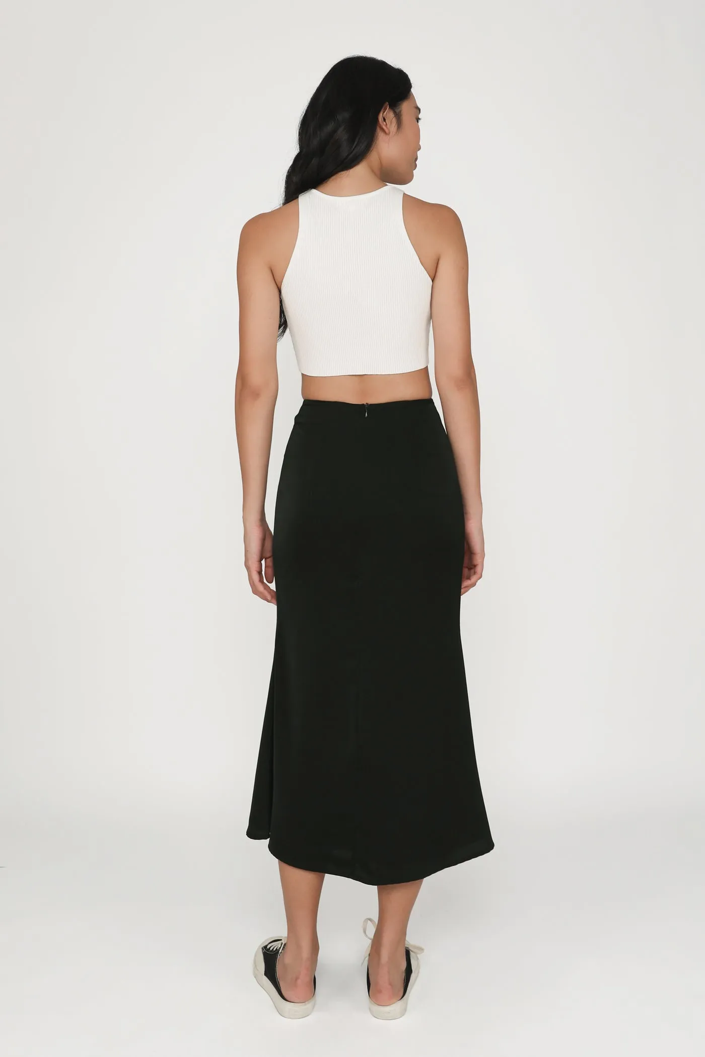 Gloria Fishtail Midi Skirt