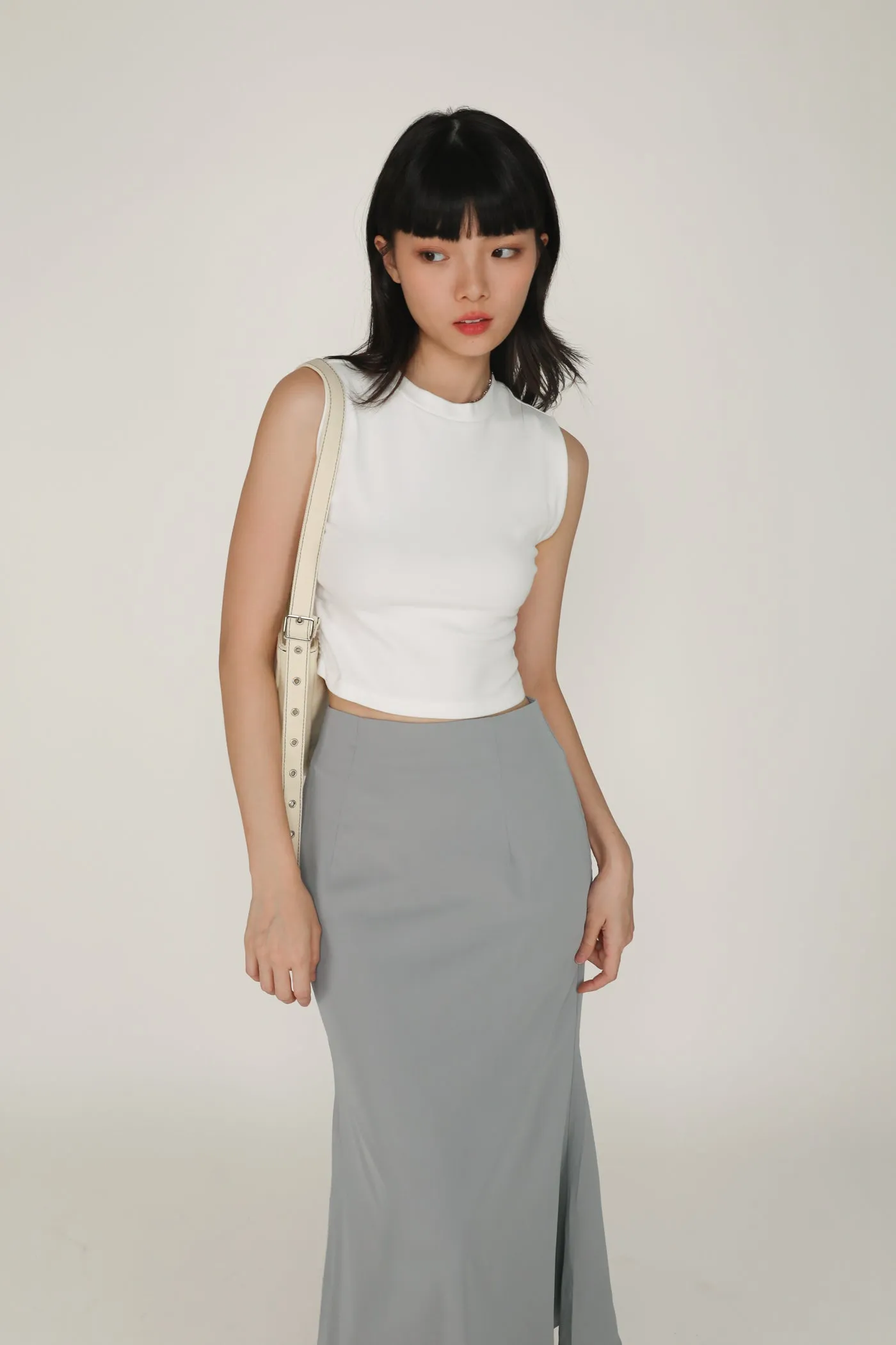 Gloria Fishtail Midi Skirt