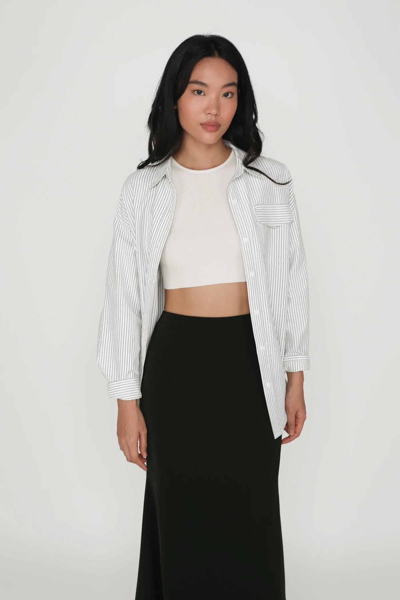Gloria Fishtail Midi Skirt