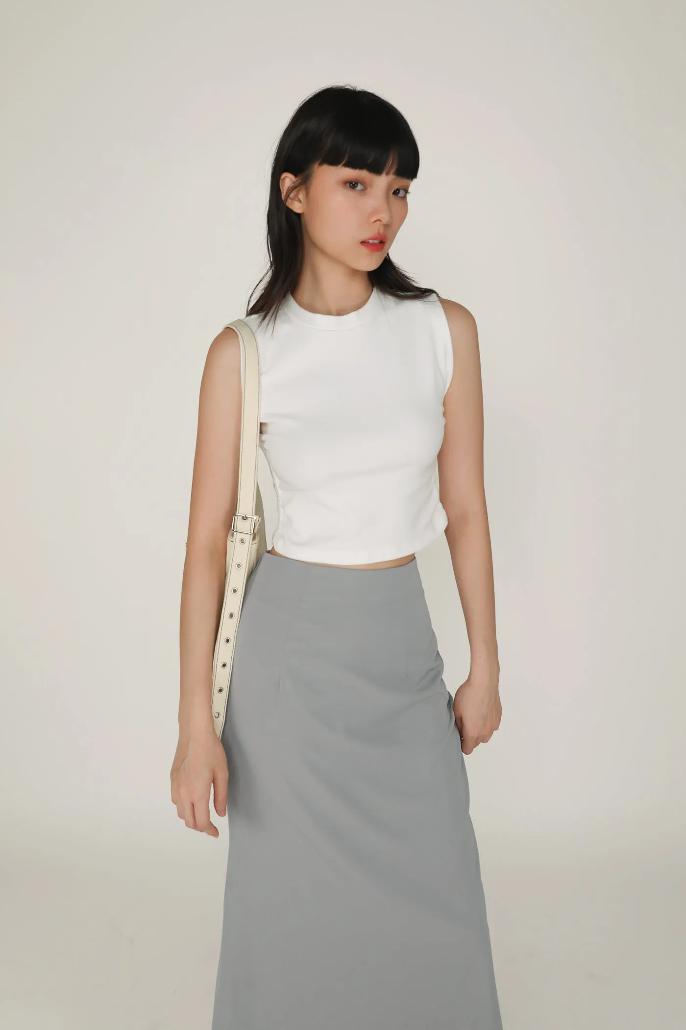 Gloria Fishtail Midi Skirt