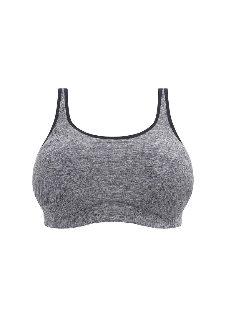 Goddess Non Wired Sports Bra Pewter Heather
