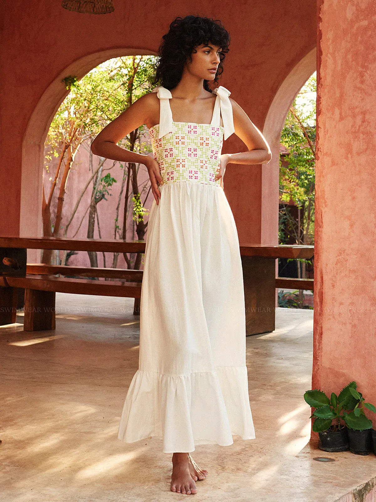Granny Embroidered Dress ::RET