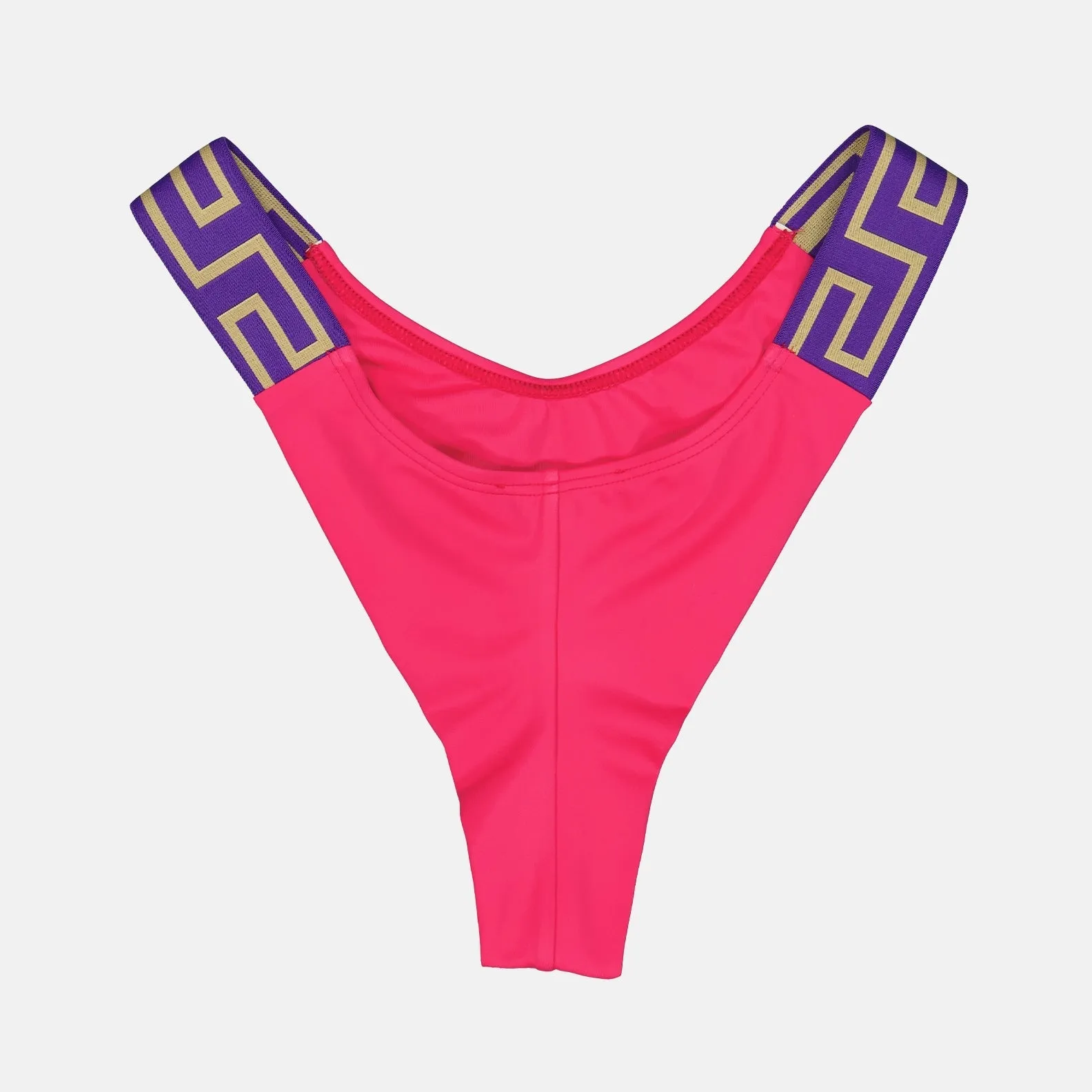 Greca Pink Bikini Bottoms