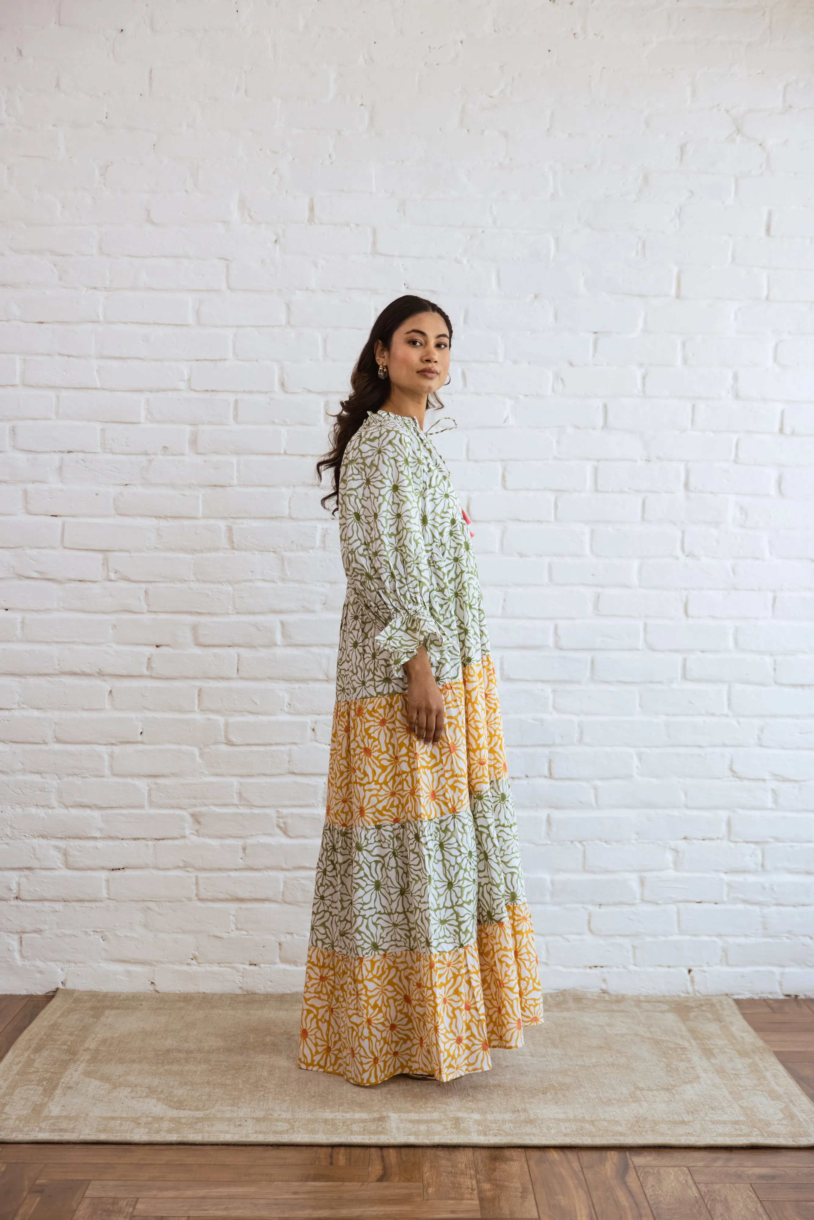 Gufel tier Ruffle Dress