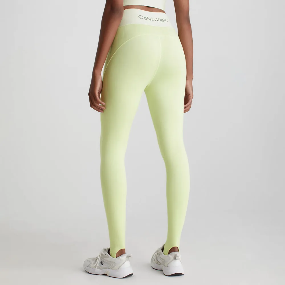 Gym Leggings - Lime Green