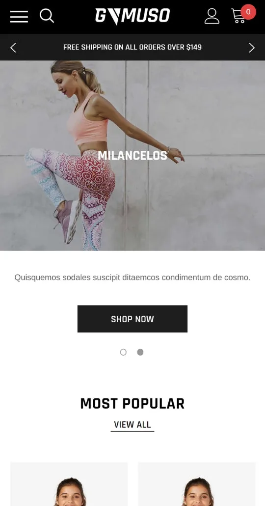 Gymuso - Activewear