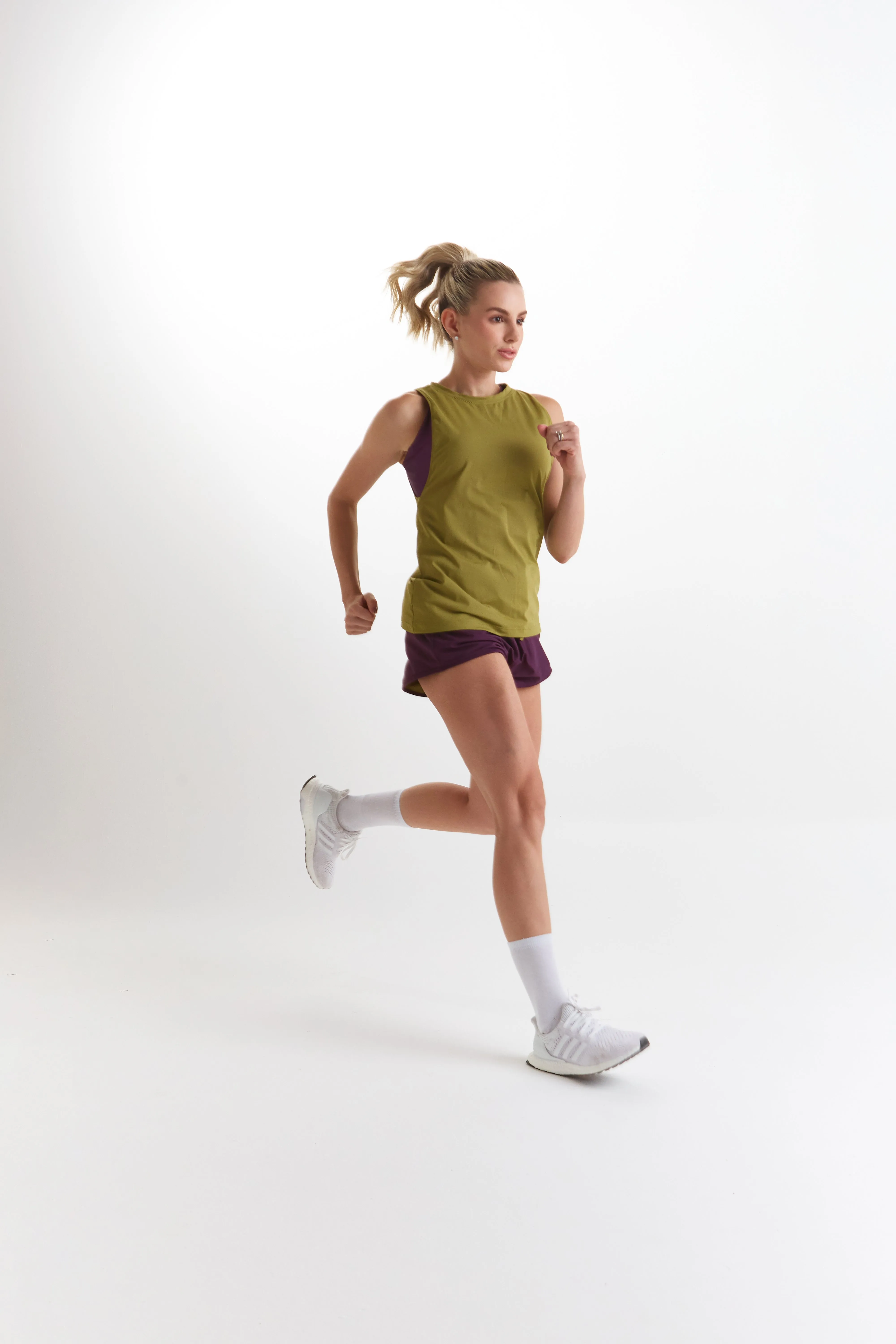 Harmony Flow Reversible Shorts - 2.5" High Rise Adjustable String