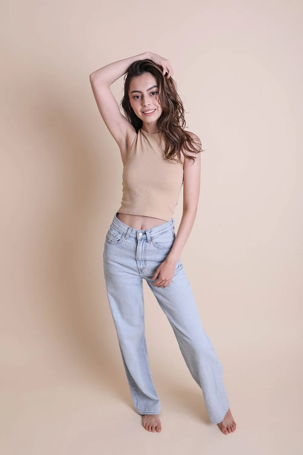High Neck Racerback Brami - 6 colors