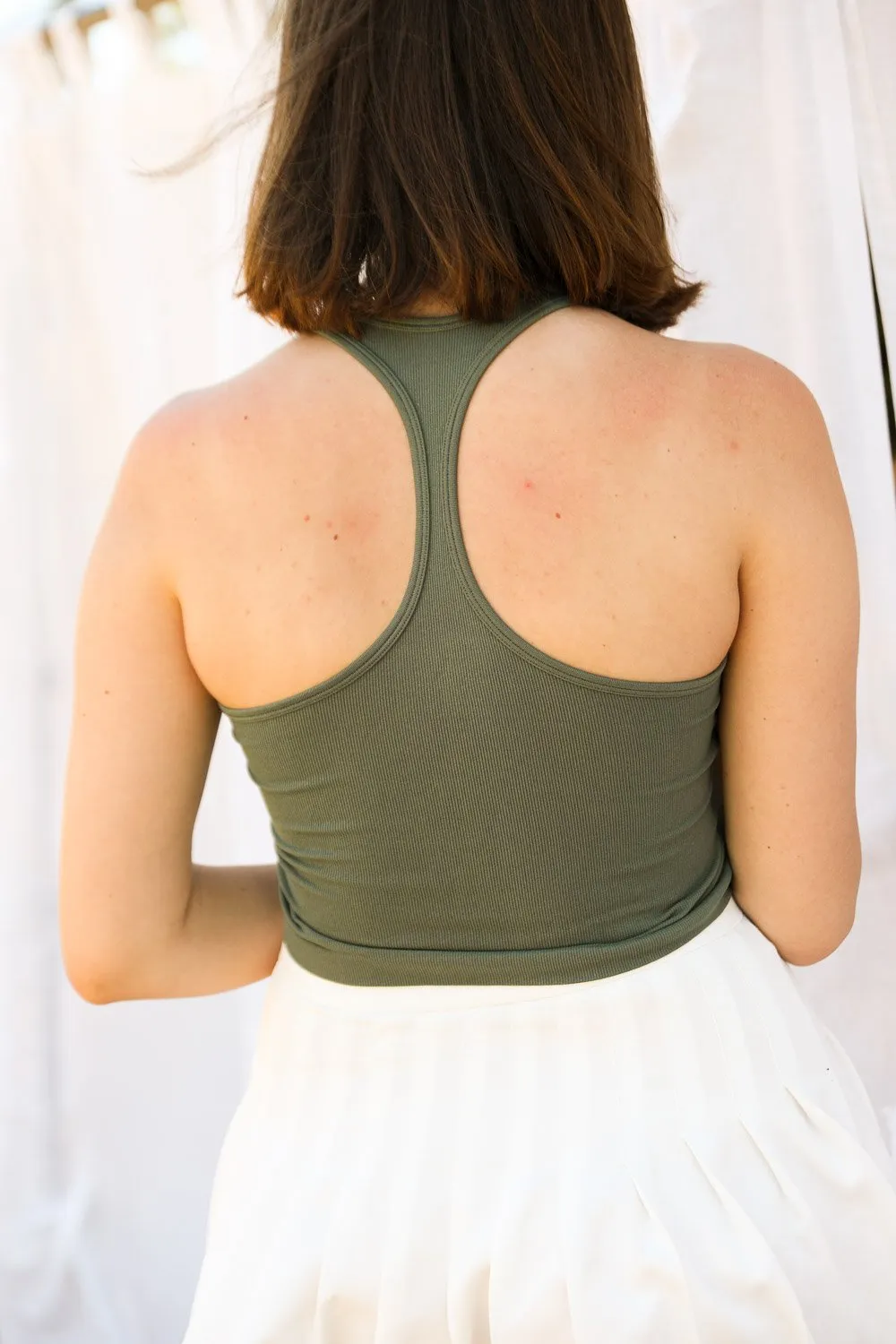 High Neck Racerback Brami - 6 colors