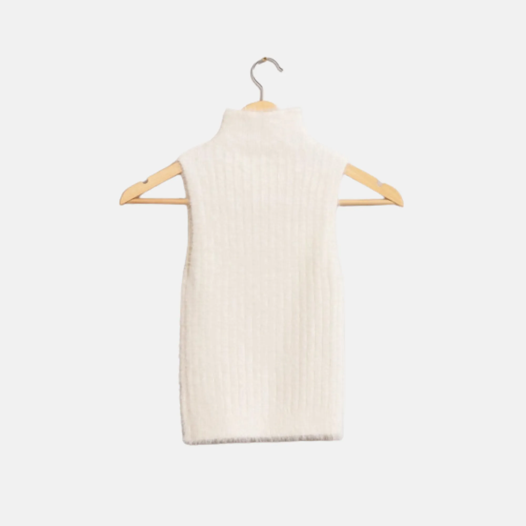 High Neck Sleeveless Top