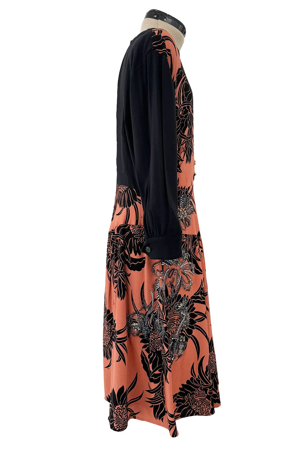 Highly Documented Resort 2014 Prada Runway & Ad Campaign Dress w Hand Set Crystal Detailing