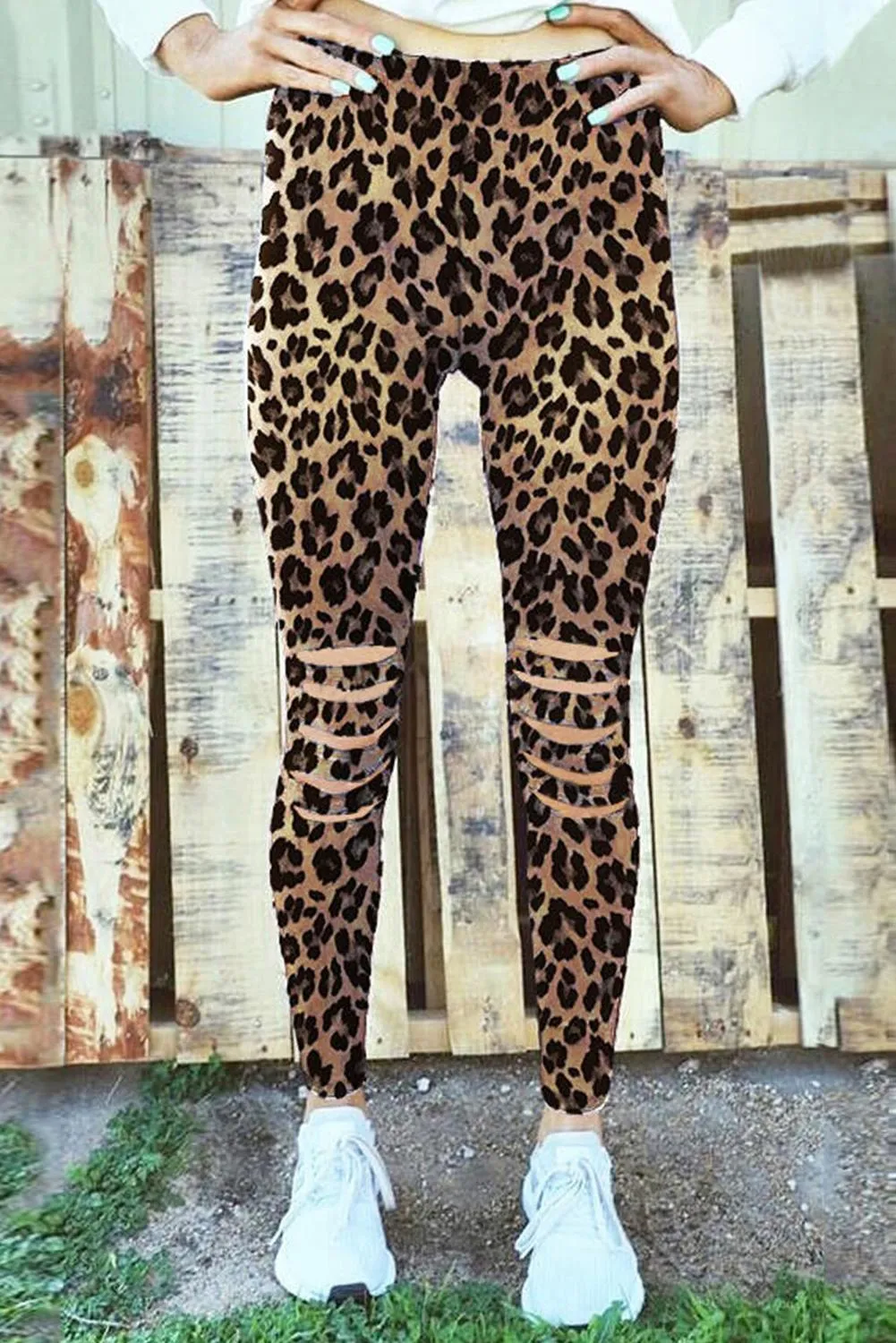 Hollow Out Fitness Activewear Leggings