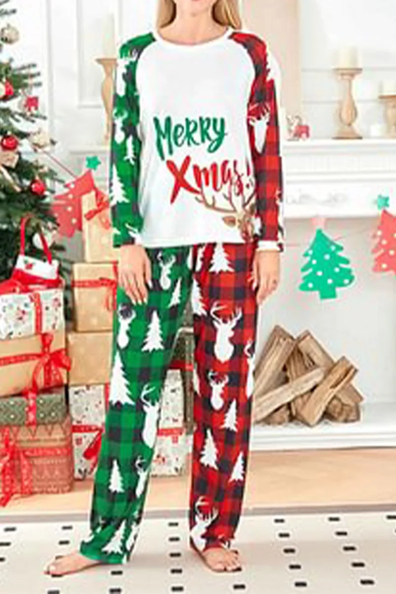 HUS1347 Merry Xmas Pajama Set