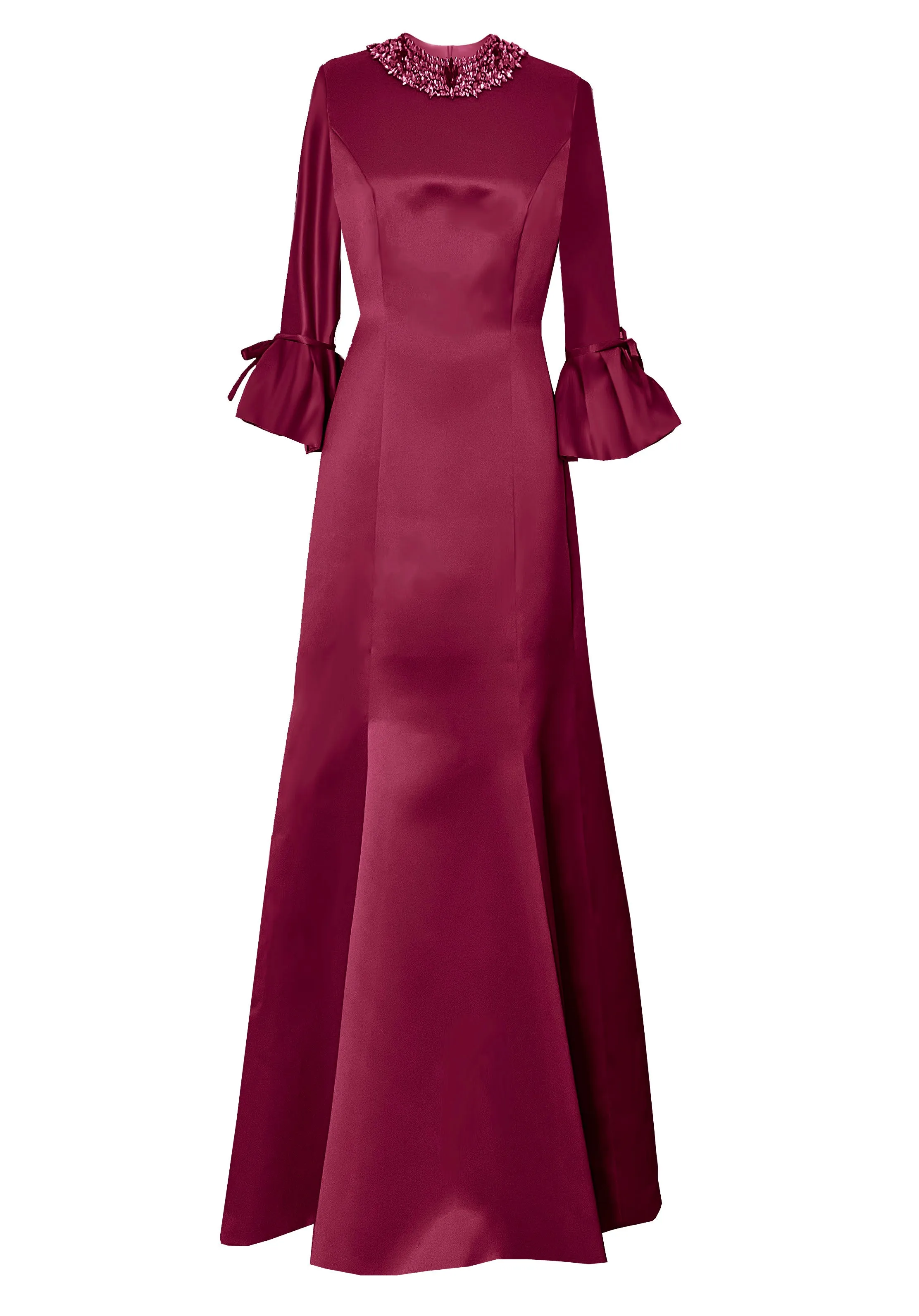 Icaria Champagne Modest Gown
