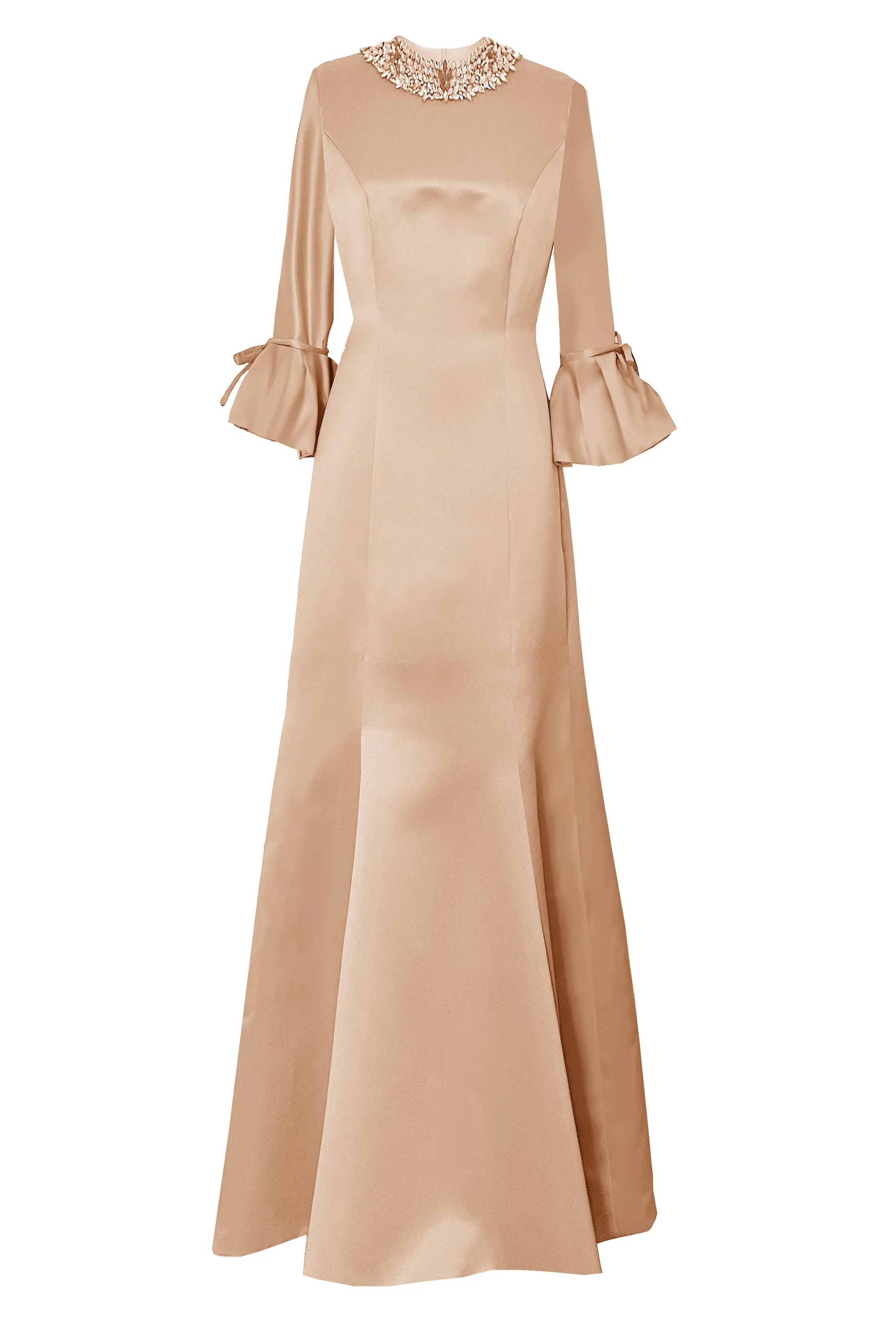 Icaria Champagne Modest Gown