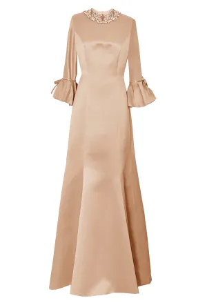 Icaria Champagne Modest Gown