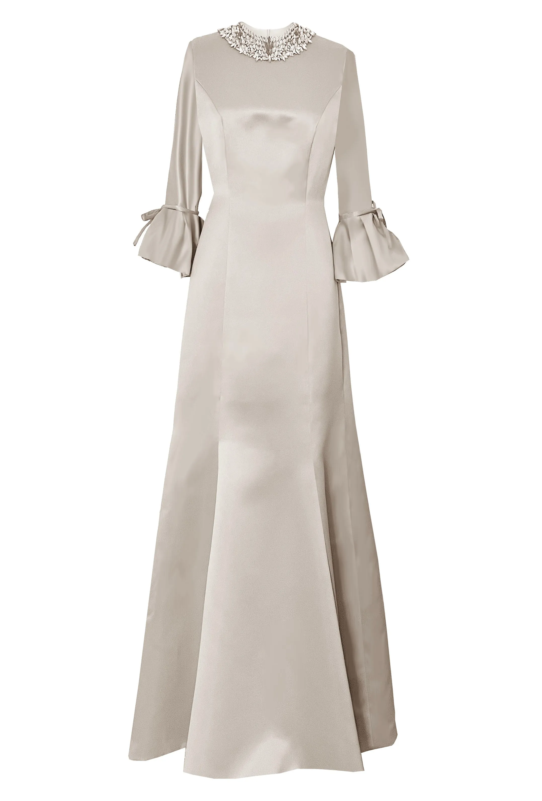 Icaria Champagne Modest Gown