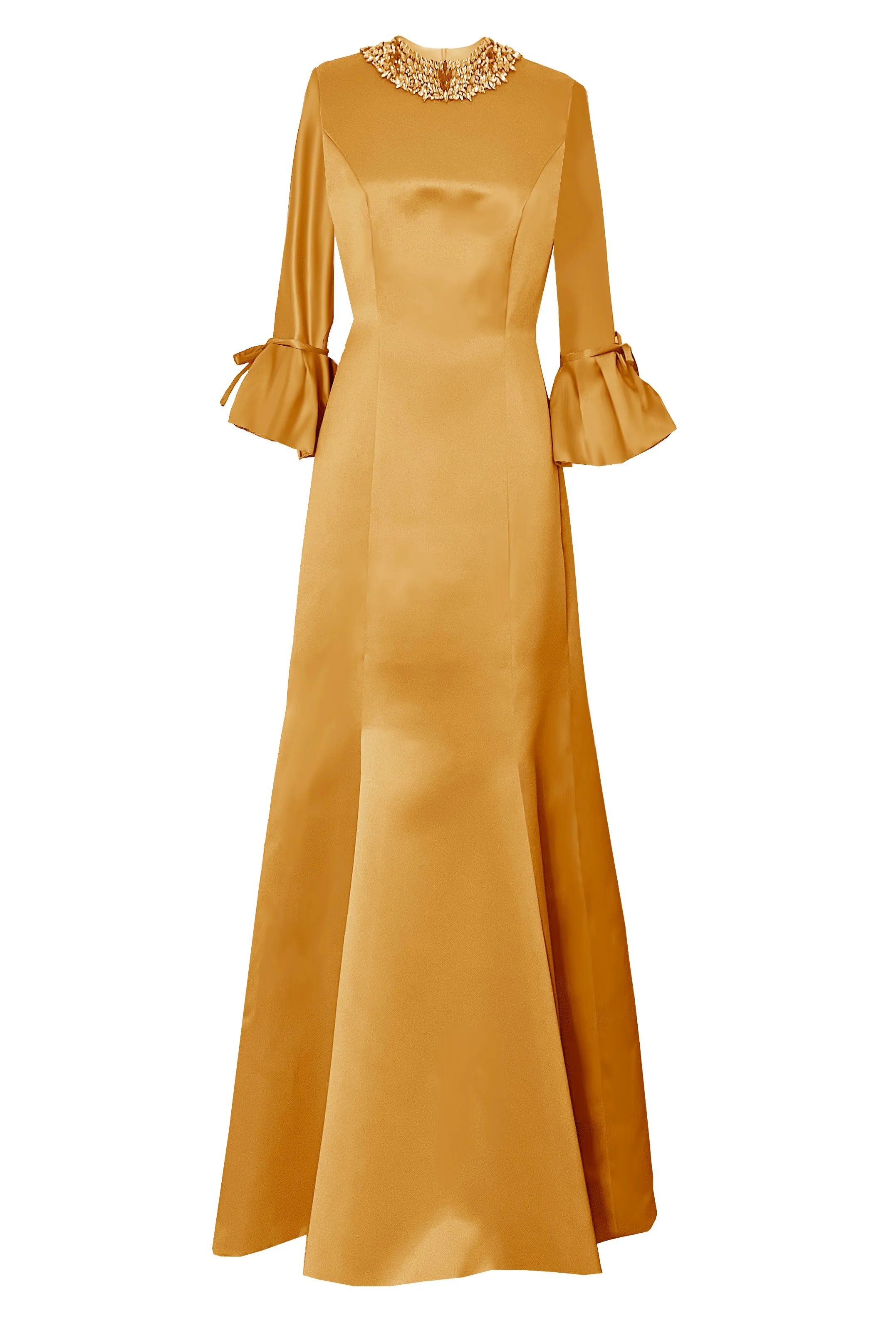 Icaria Champagne Modest Gown