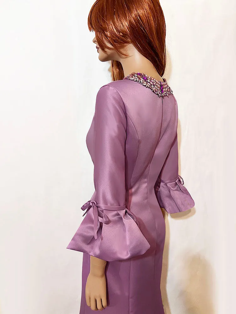 Icaria Champagne Modest Gown
