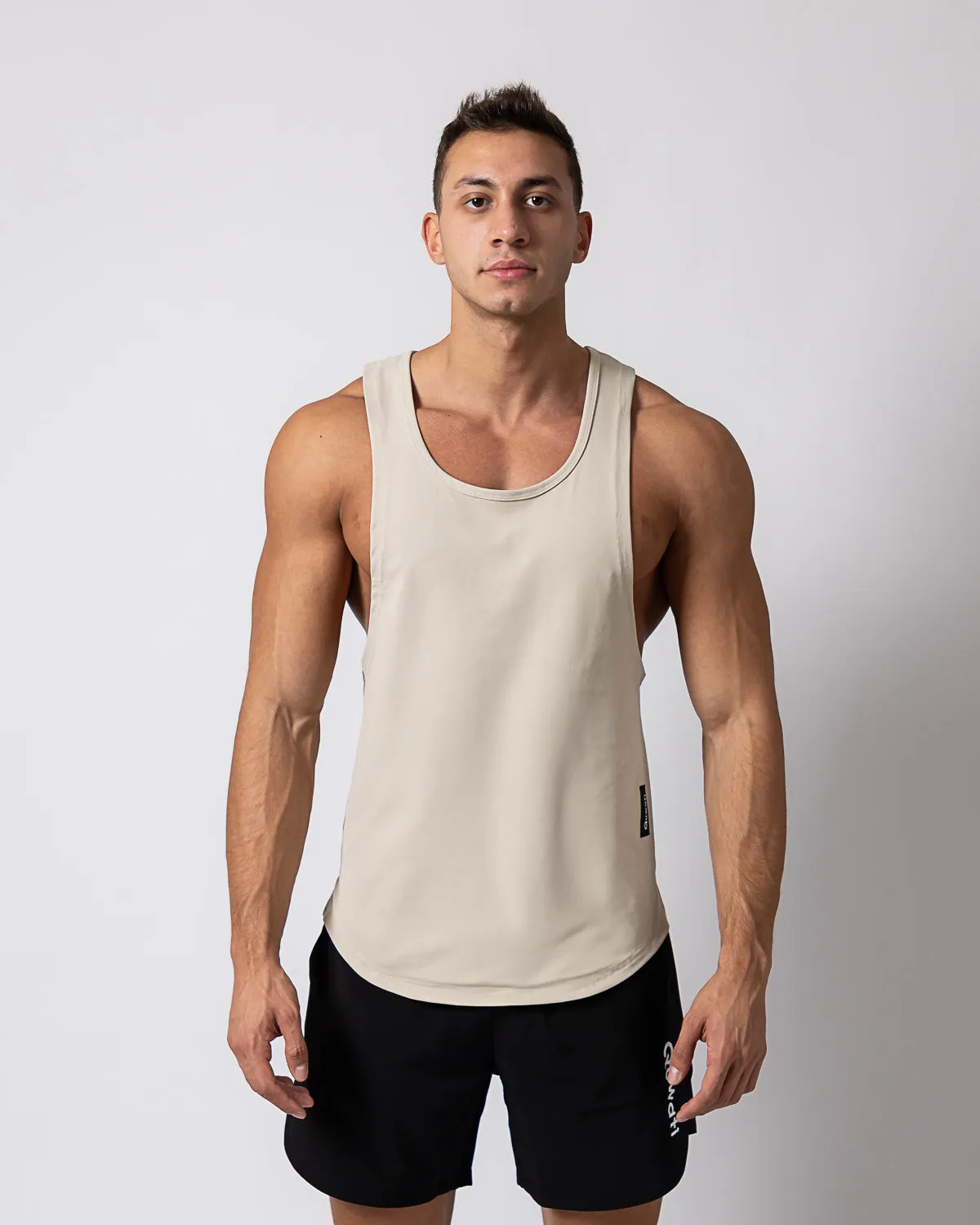 Icon Training Tank-Light Khaki