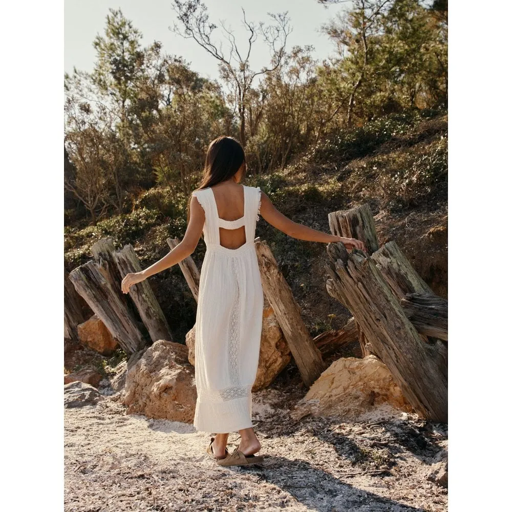 Indi & Cold Vestido Lace Midi