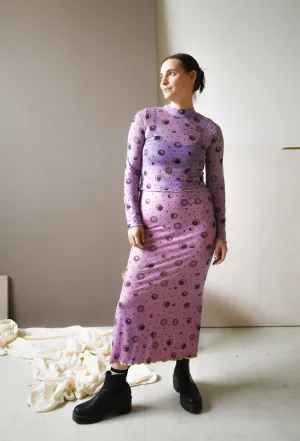 Inese Skirt in Lavender Skies