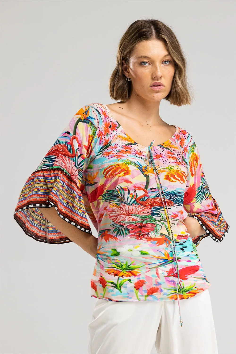 Inoa Boho Top Jardin De Paris I22s15