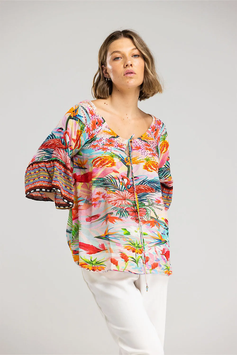 Inoa Boho Top Jardin De Paris I22s15