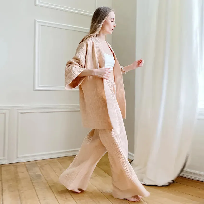 Ira Kimono Set with Pants