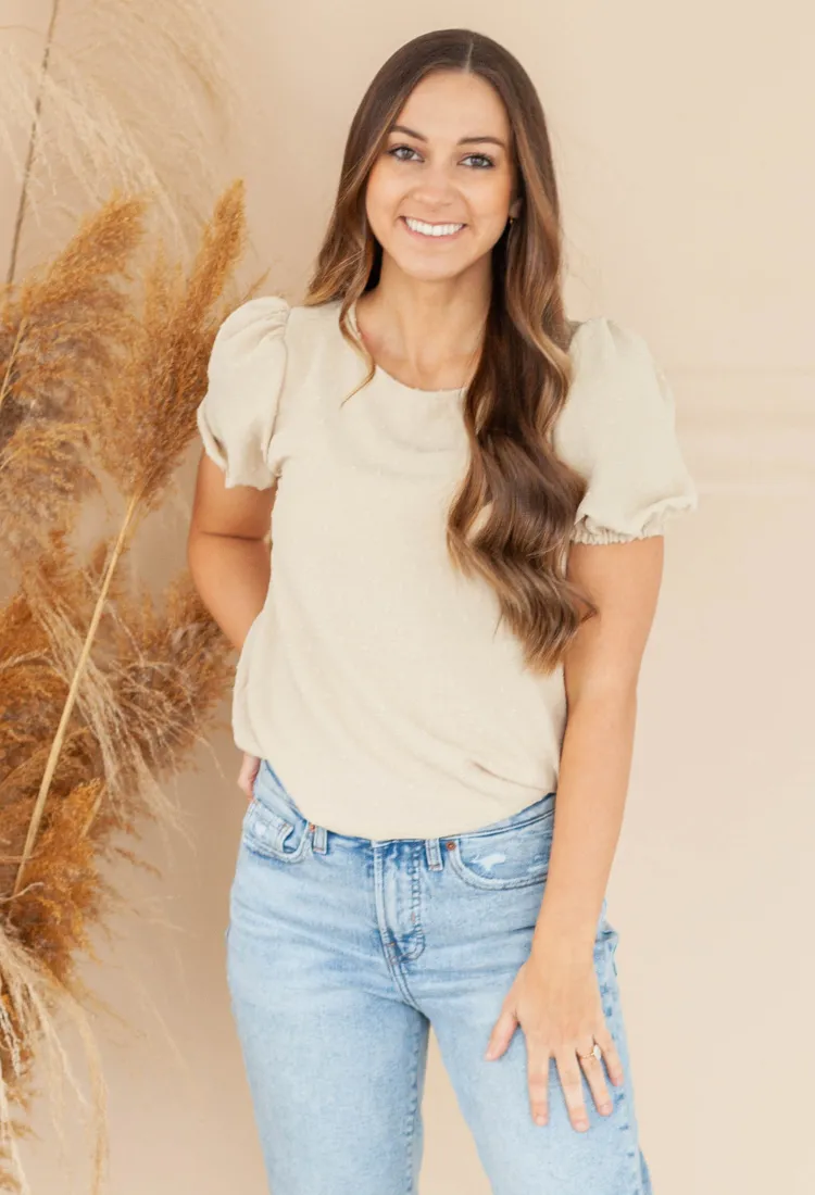 Isabella Puff Sleeve Blouse - 3 colors