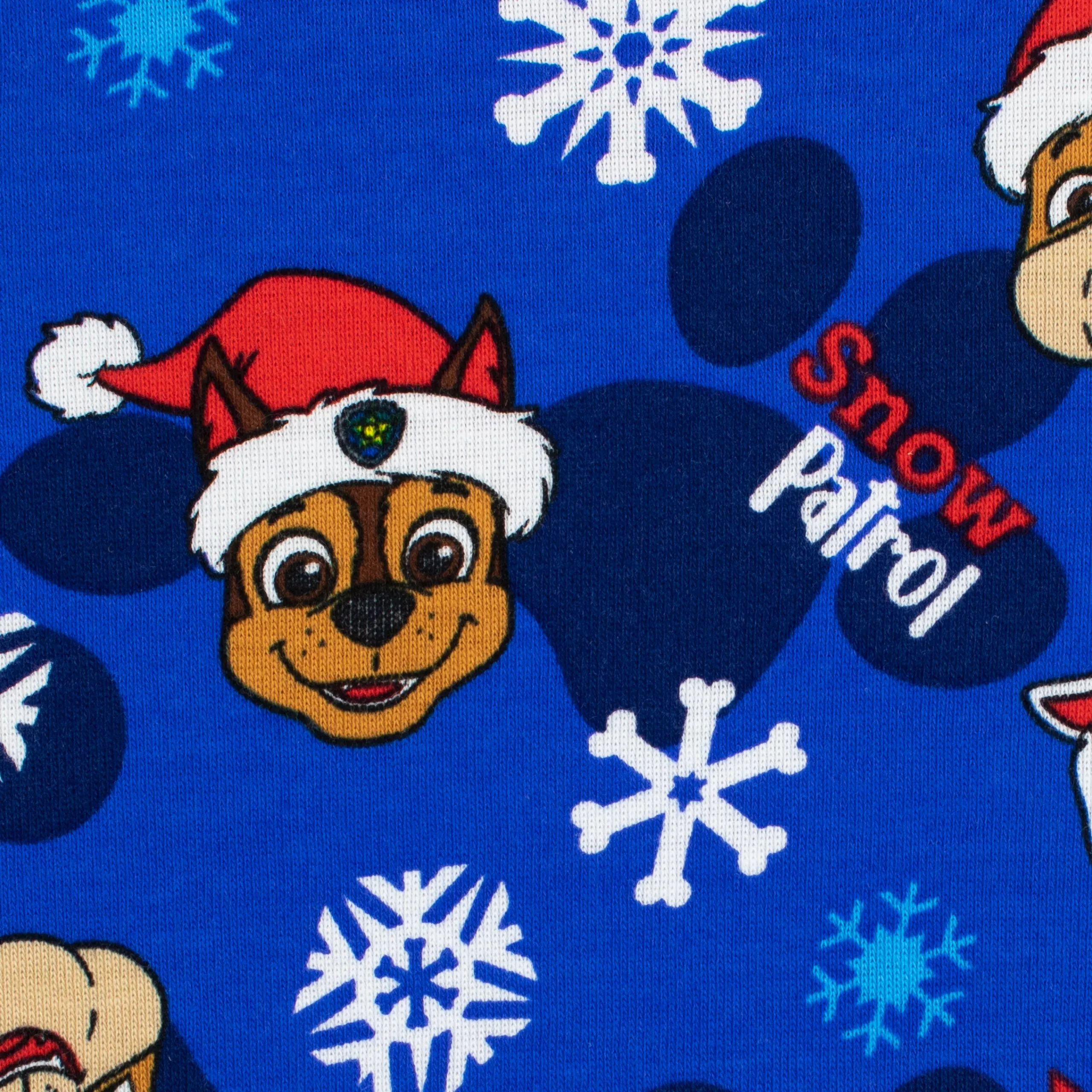 Kids Paw Patrol Christmas Pajamas - Chase, Marshall, Rubble