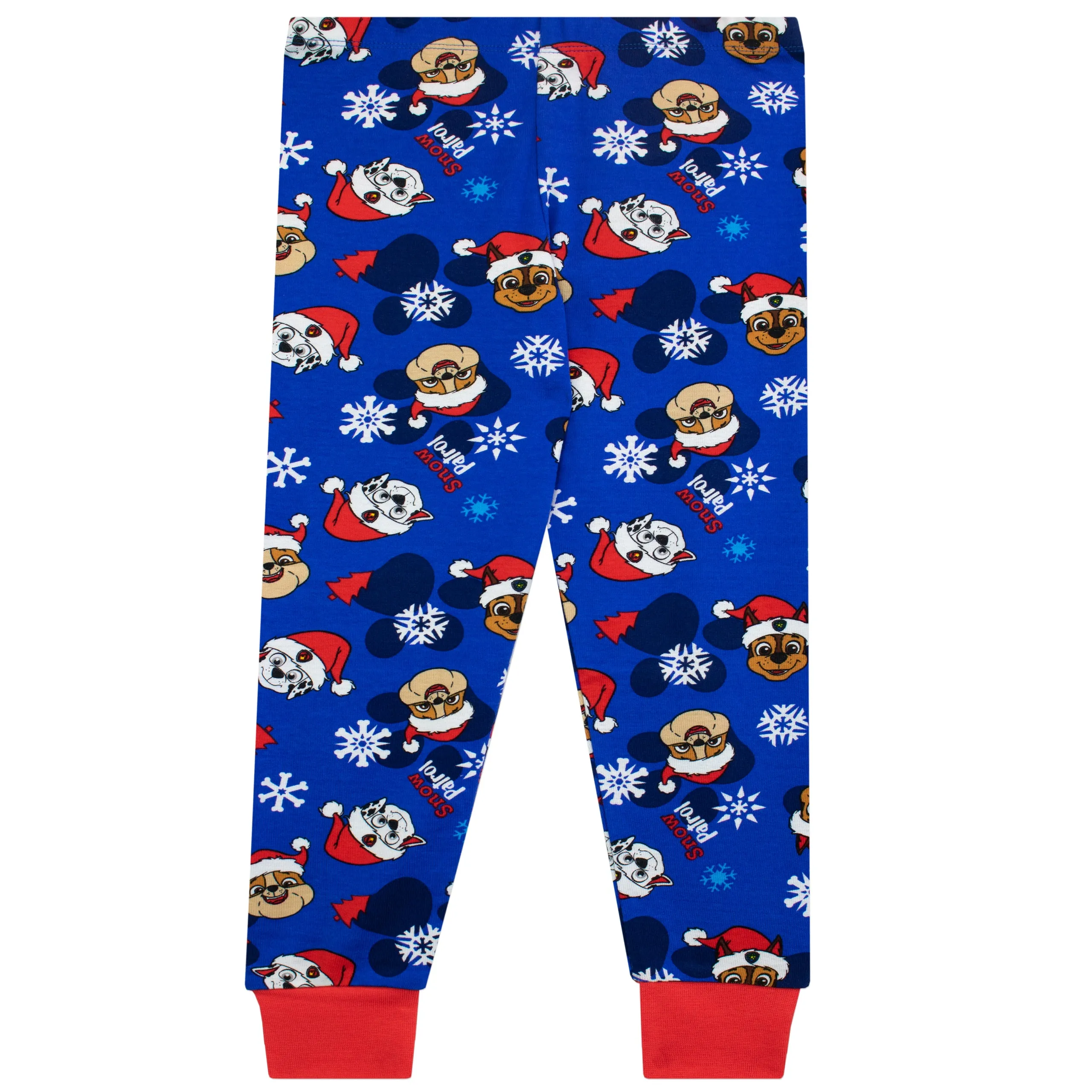 Kids Paw Patrol Christmas Pajamas - Chase, Marshall, Rubble