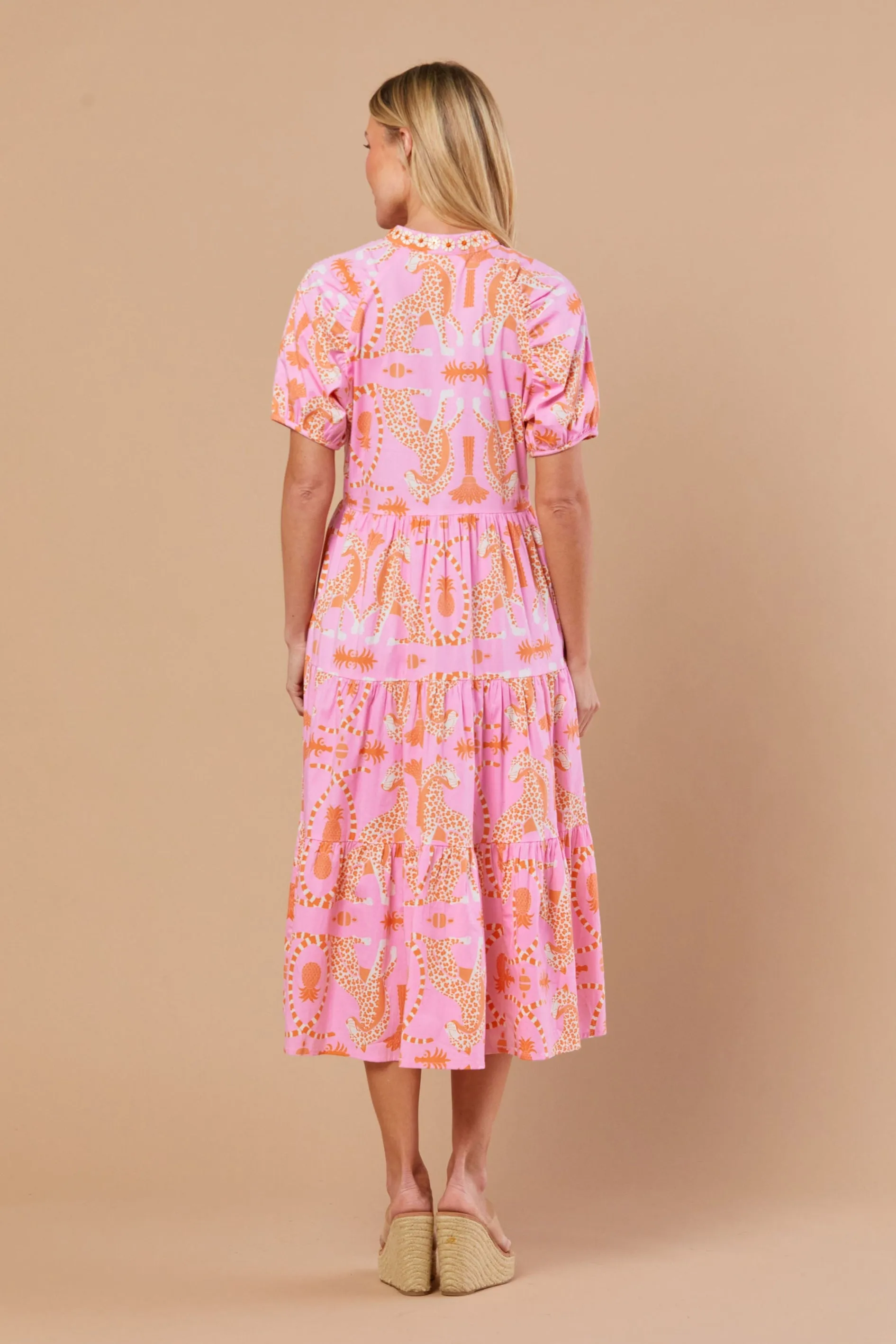Kimbell Dress in Apricot Prowess