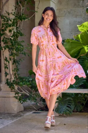 Kimbell Dress in Apricot Prowess